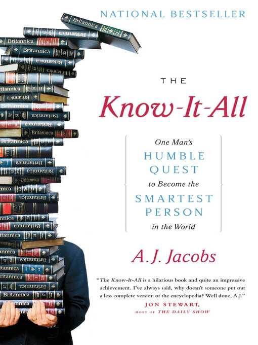 Title details for The Know-It-All by A. J.  Jacobs - Available